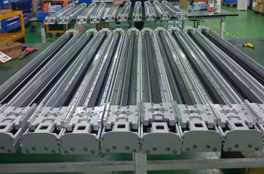 直线模组批量生产中